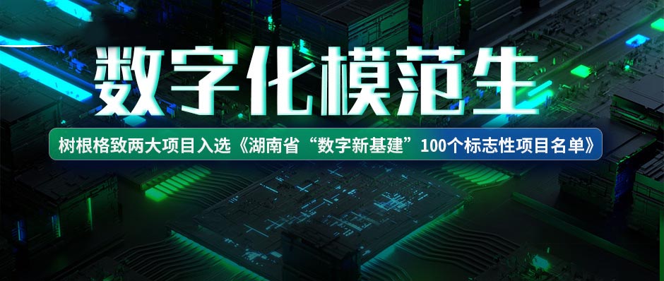 數(shù)字化模范生！樹根格致兩大項目獲評省級標志性項目